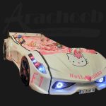 تخت خواب ماشینی دخترانه