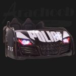 تخت خواب ماشین پلیس