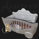 تخت خواب کالسکه سیندرلا نوزادی